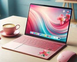 Stay in Style While Working with a Trendy Pink Laptop Computer In 2024